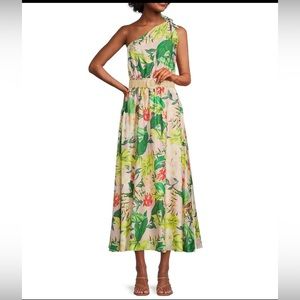 NWT Antonio Melani Belted Maxi Dress